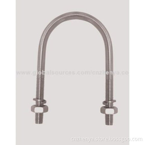 U-bolt with Stainless Steel or Zinc Plated
